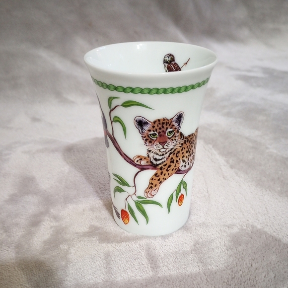 Lynn Chase Retired Jungle Party Juice Cup Juice Tumbler - Picture 1 of 6